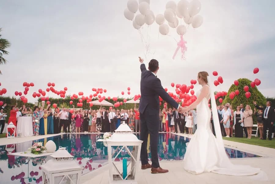 Poolside Wedding Reception & Celebration
