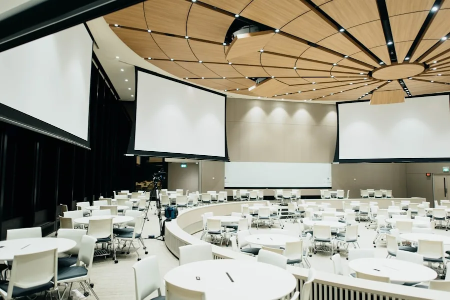 Grand Auditorium & Exhibition Hall Setup